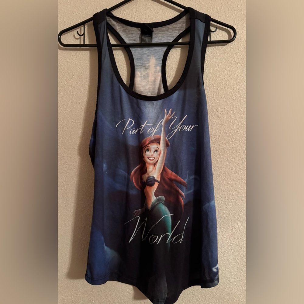 Disney Little Mermaid Tank Top Size M